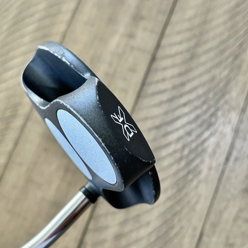 Odyssey DFX 2-Ball Mallet Putter RH 34" Good Original Steel Shaft And Grip HC - Picture 5 of 12